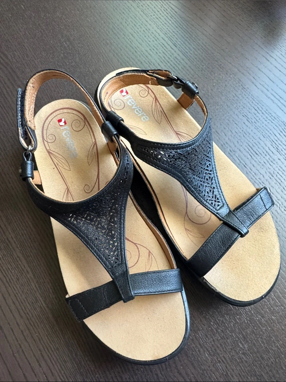 Revere Santa Fe  Women's Designer Sandals with Decorative Upper